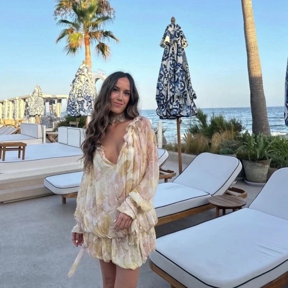 ZARA PRINTED SHORT DRESS ZW COLLECTION - Picture 5 of 17